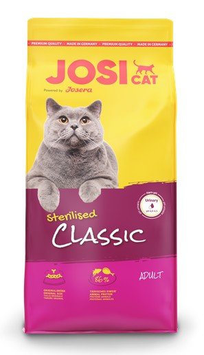 Josera JosiCat Sterilised Classic 18kg karma dla kota