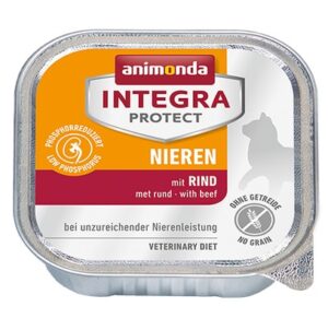 Animonda Integra Protect Nieren dla kota - z wołowiną tacka 100g karma dla kota