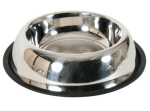 Zolux Miska Inox na gumie 23cm 0,9L