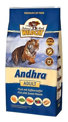 Wildcat Andhra - ryby i bataty 500g karma dla kota