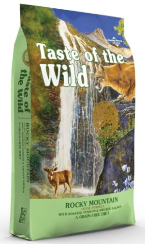 Taste of the Wild Rocky Mountain Feline z dziczyzną i łososiem 2kg karma dla kota