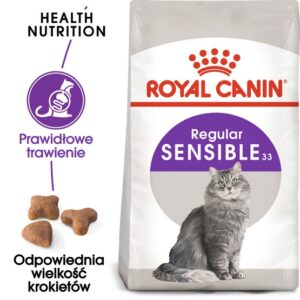 Royal Canin Sensible karma sucha dla kotów dorosłych, o wrażliwym przewodzie pokarmowym 400g karma dla kota