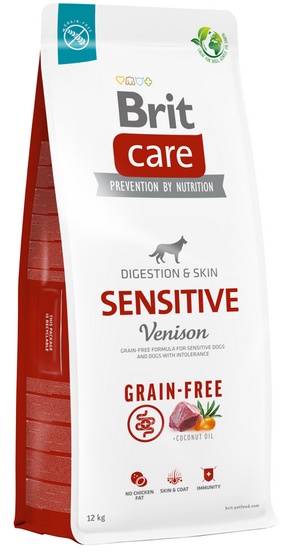 Brit Care Grain Free Sensitive Venison 12kg karma dla psa