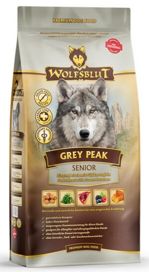 Wolfsblut Dog Grey Peak Senior - koza i bataty 2kg karma dla psa