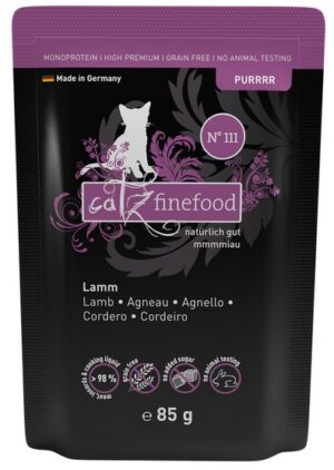 Catz Finefood Purrrr N.111 Jagnięcina saszetka 85g karma dla kota