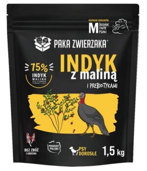 Paka Zwierzaka Seventh Heaven Indyk z maliną 1,5kg karma dla psa