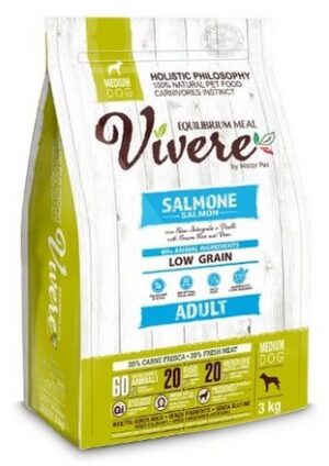 Vivere Dog Medium Adult Salmon 3kg karma dla psa