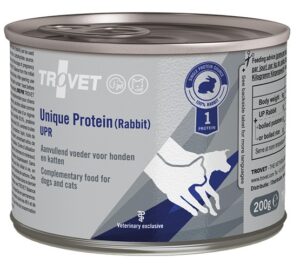 Trovet Unique Protein UPR Królik dla psa i kota puszka 200g karma dla psa