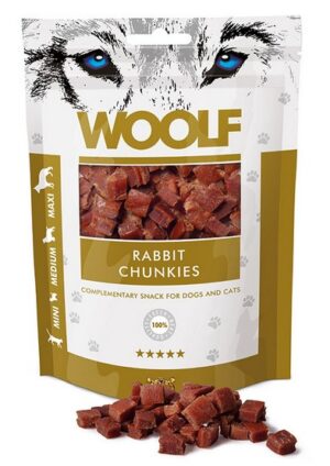 Woolf Rabbit Chunkies 100g karma dla psa