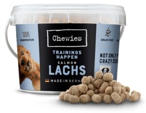 Chewies Trainings-Happen Łosoś wiaderko 300g karma dla psa