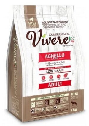 Vivere Dog Mini Adult Lamb 3kg karma dla psa
