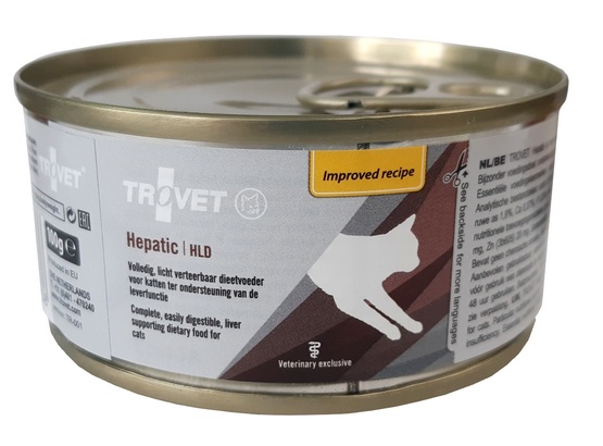 Trovet HLD Hepatic dla kota puszka 100g karma dla kota