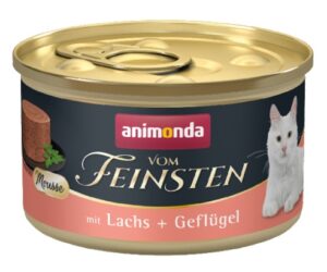 Animonda vom Feinsten Cat Adult Mus Łosoś + Drób puszka 85g karma dla kota