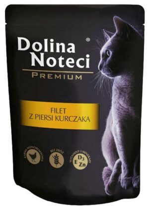 Dolina Noteci Premium Kot Filet z piersi kurczaka saszetka 85g karma dla kota