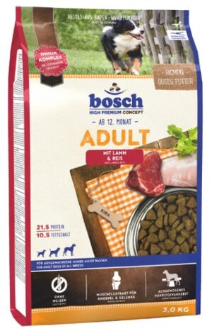 Bosch Adult Lamb & Rice 3kg karma dla psa
