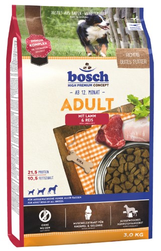 Bosch Adult Lamb & Rice 3kg karma dla psa