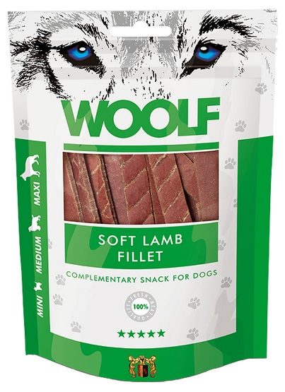 Woolf Soft Lamb Fillet 100g karma dla psa - obrazek 2