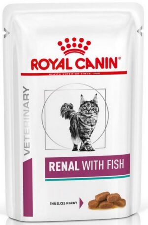 Royal Canin Veterinary Diet Feline Renal Ryba saszetka 85g karma dla kota