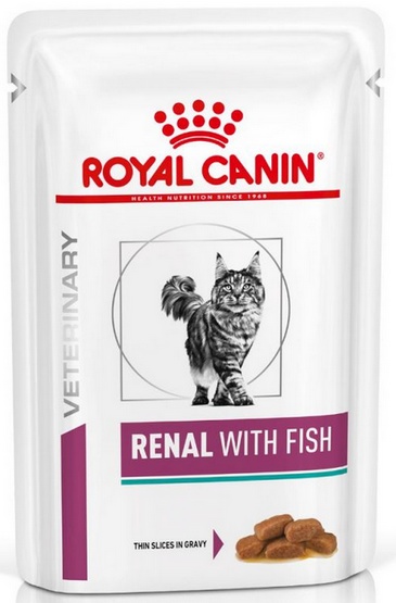 Royal Canin Veterinary Diet Feline Renal Ryba saszetka 85g karma dla kota