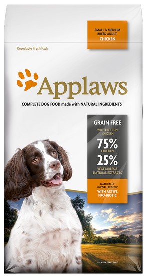 Applaws Adult Dog Small & Medium Breed Kurczak 7,5kg karma dla psa