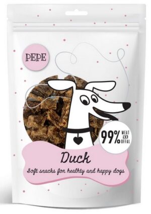 Paka Zwierzaka PEPE Mini Chunkies Duck (kaczka) 70g karma dla psa