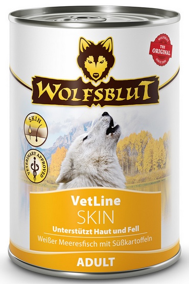 Wolfsblut Dog VetLine Skin puszka 395g karma dla psa