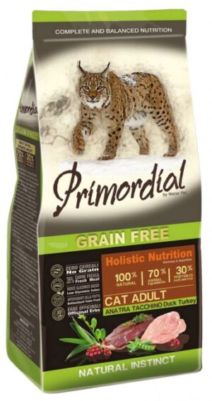 Primordial Cat Grain Free Adult Duck & Turkey 2kg karma dla kota