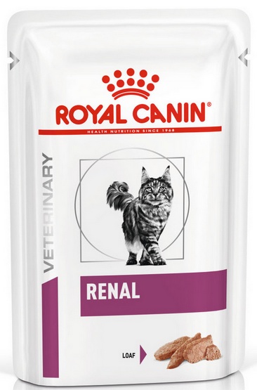 Royal Canin Veterinary Diet Feline Renal Loaf saszetka 85g karma dla kota