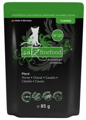 Catz Finefood Purrrr N.123 Konina saszetka 85g karma dla kota
