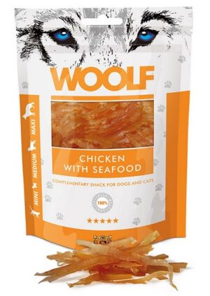 Woolf Chicken With Seafood 100g karma dla psa