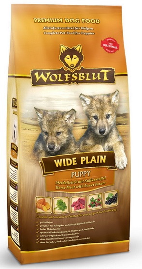 Wolfsblut Dog Wide Plain Puppy konina i bataty 2kg karma dla psa