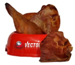 Vector-Food Ucho wieprzowe średnie 10szt karma dla psa