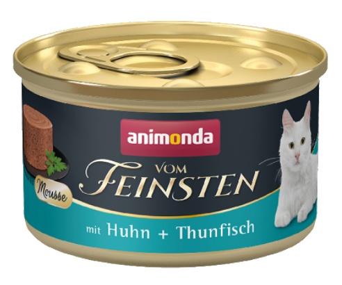 Animonda vom Feinsten Cat Adult Mus Kurczak + Tuńczyk puszka 85g karma dla kota