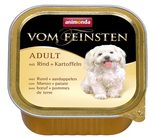Animonda vom Feinsten Dog Adult Wołowina i Ziemniaki 150g karma dla psa - obrazek 2