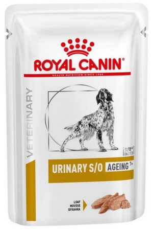 Royal Canin Veterinary Diet Canine Urinary S/O Ageing +7 saszetka 85g karma dla psa