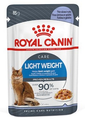 Royal Canin Light Weight Care w galaretce karma mokra dla kotów dorosłych, z tendencją do nadwagi saszetka 85g karma dla kota