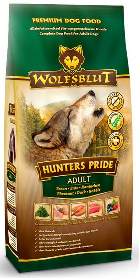 Wolfsblut Dog Hunters Pride - bażant i kaczka 2kg karma dla psa