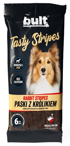 Bult Tasty Stripes Paski z królikiem 6szt karma dla psa