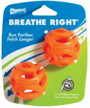 Chuckit! Breathe Right Ball Small 2pak zabawka dla psa