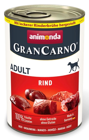 Animonda GranCarno Original Adult Rind Wołowina puszka 400g karma dla psa