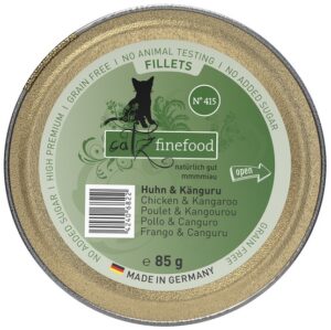 Catz Finefood Filety N.415 Kurczak/Kangur tacka 85g karma dla kota