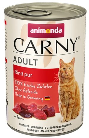 Animonda Carny Adult Wołowina puszka 400g karma dla kota