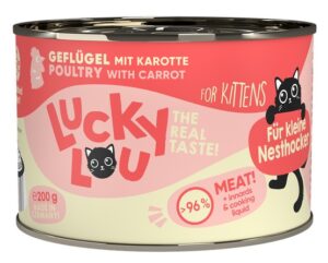 Lucky Lou Lifestage Kitten Drób puszka 200g karma dla kota