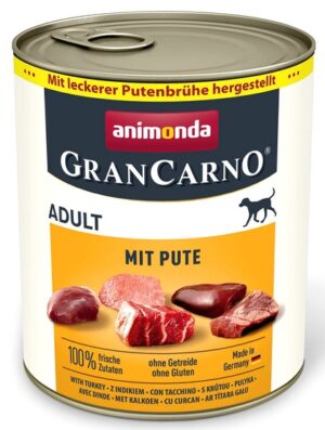 Animonda GranCarno Original Adult Pute Indyk puszka 800g karma dla psa