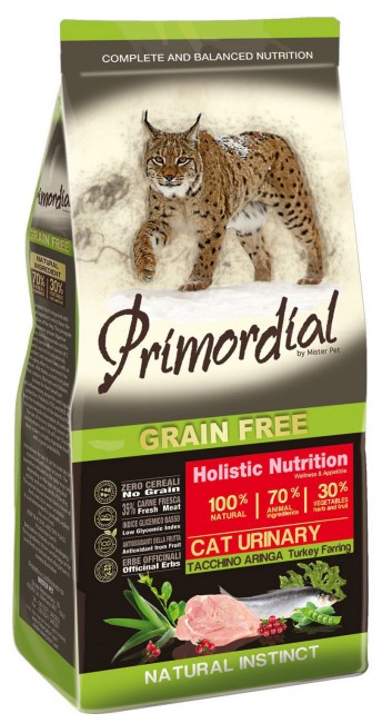 Primordial Cat Grain Free Urinary Turkey & Herring 2kg karma dla kota