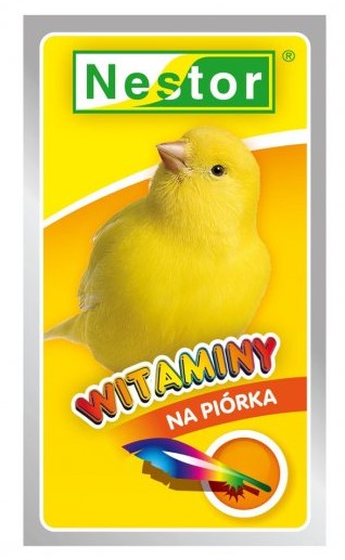 Nestor Witaminy dla kanarków na piórka - obrazek 2