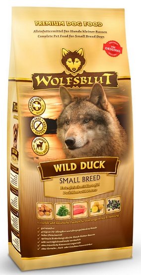 Wolfsblut Dog Wild Duck Small kaczka i bataty 7,5kg karma dla psa