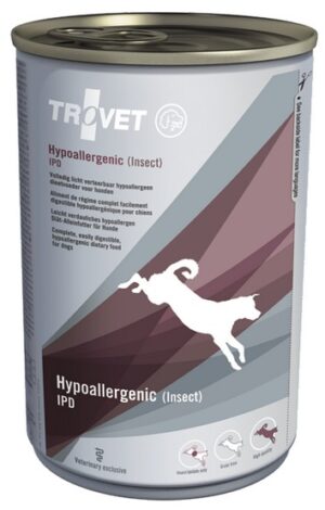 Trovet IPD Hypoallergenic Insects dla psa puszka 400g karma dla psa