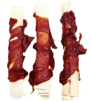 Adbi Paski z ryby owijane kaczką 500g [AL41] karma dla psa