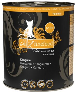 Catz Finefood Purrrr N.107 Kangur puszka 800g karma dla kota